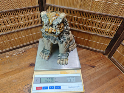 Traditional Okinawa Japan Shisa Shishi Giant Masterpiece Protector Guardian