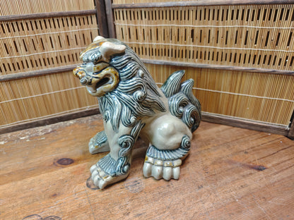 Traditional Okinawa Japan Shisa Shishi Giant Masterpiece Protector Guardian