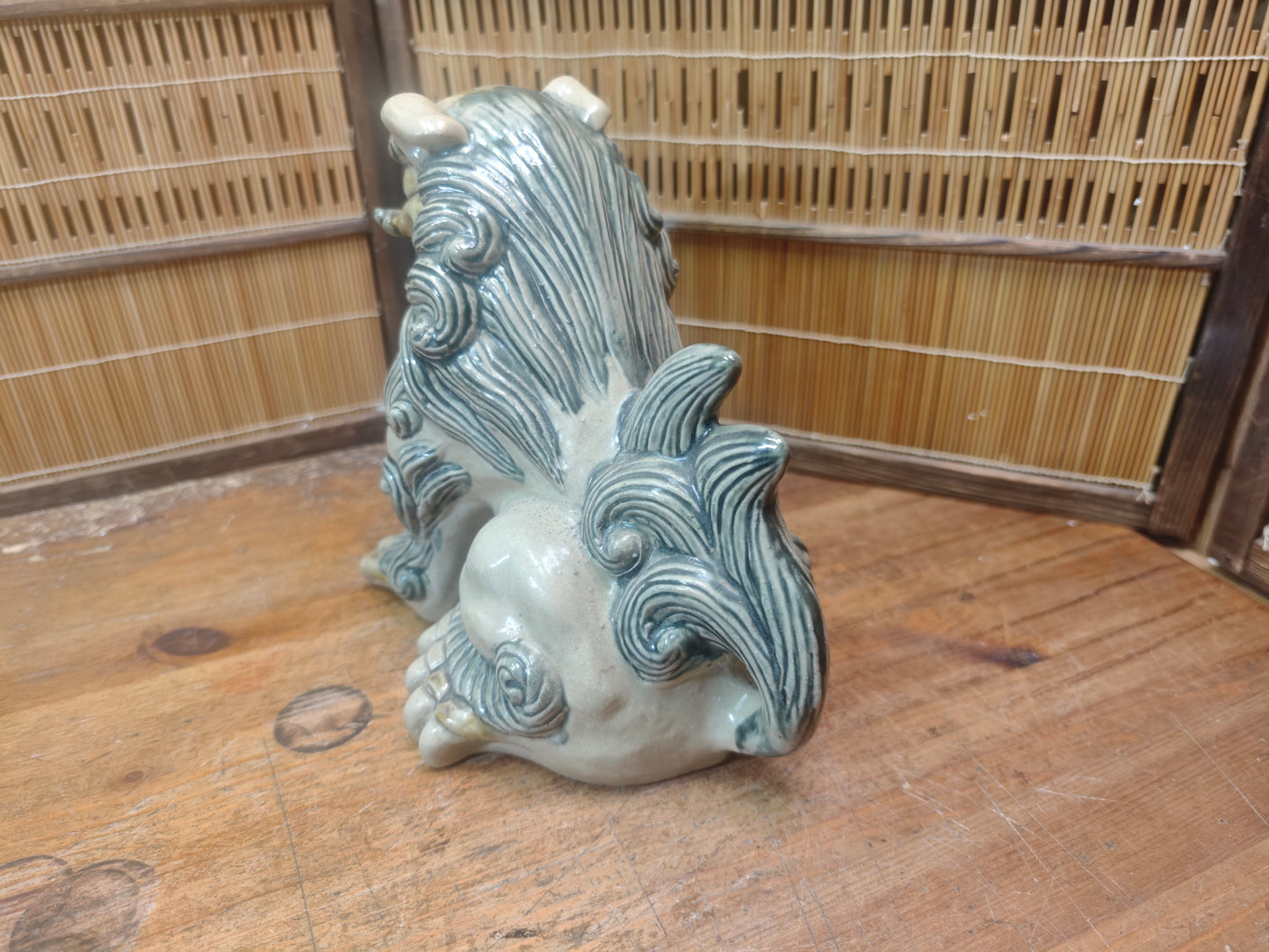 Traditional Okinawa Japan Shisa Shishi Giant Masterpiece Protector Guardian