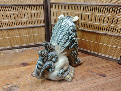 Traditional Okinawa Japan Shisa Shishi Giant Masterpiece Protector Guardian