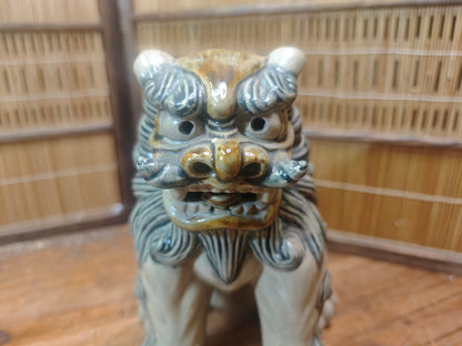 Traditional Okinawa Japan Shisa Shishi Giant Masterpiece Protector Guardian