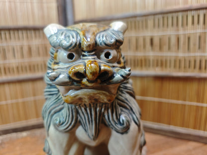 Traditional Okinawa Japan Shisa Shishi Giant Masterpiece Protector Guardian