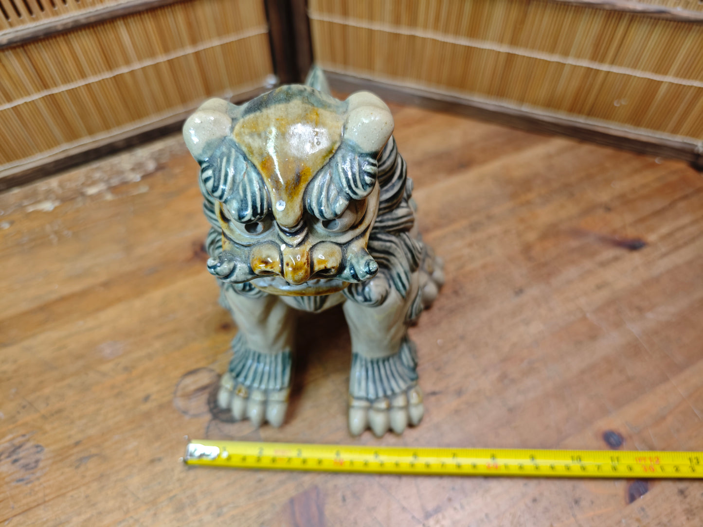 Traditional Okinawa Japan Shisa Shishi Giant Masterpiece Protector Guardian