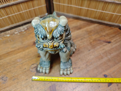 Traditional Okinawa Japan Shisa Shishi Giant Masterpiece Protector Guardian