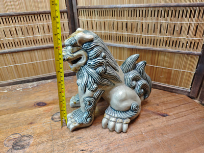 Traditional Okinawa Japan Shisa Shishi Giant Masterpiece Protector Guardian