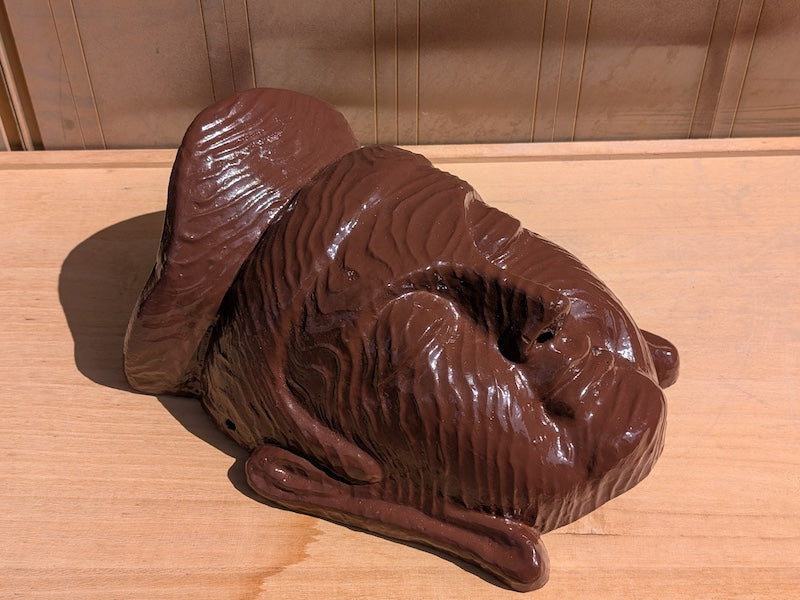 1950s Japanese Buddha Mask Ceramic Wall Art Government Auction Japan