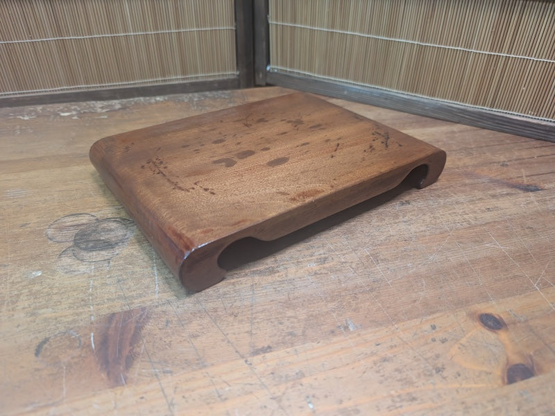 Vintage Japanese Bonsai Table Sakura Wood Kadai Stand Handmade Display