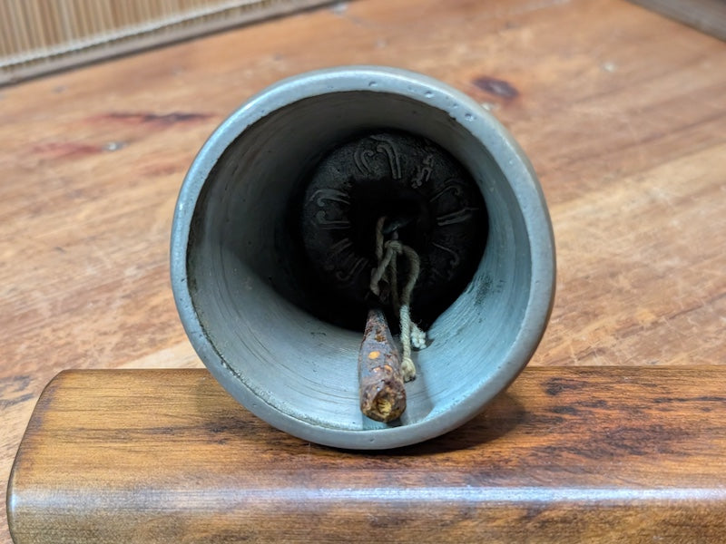 Vintage Tibetan Buddhist Ghanta Bell 1950s Bronze Dilbu Ritual Bell Japan