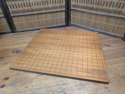 Vintage Japanese Go Folding Board Hand-Engraved Traditional Game Auction JP