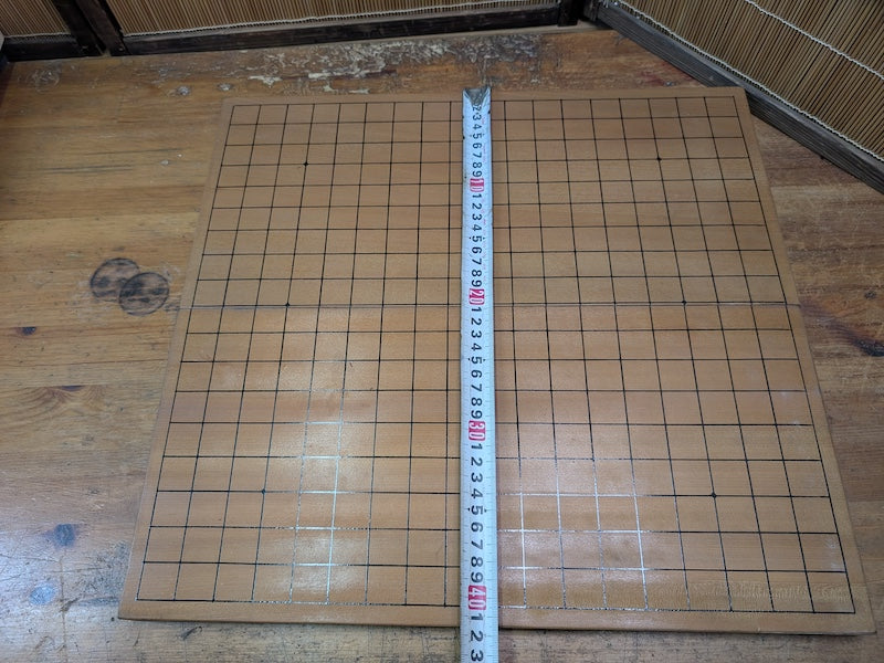 Vintage Japanese Go Board 1960s Folding Goban Hand Engraved