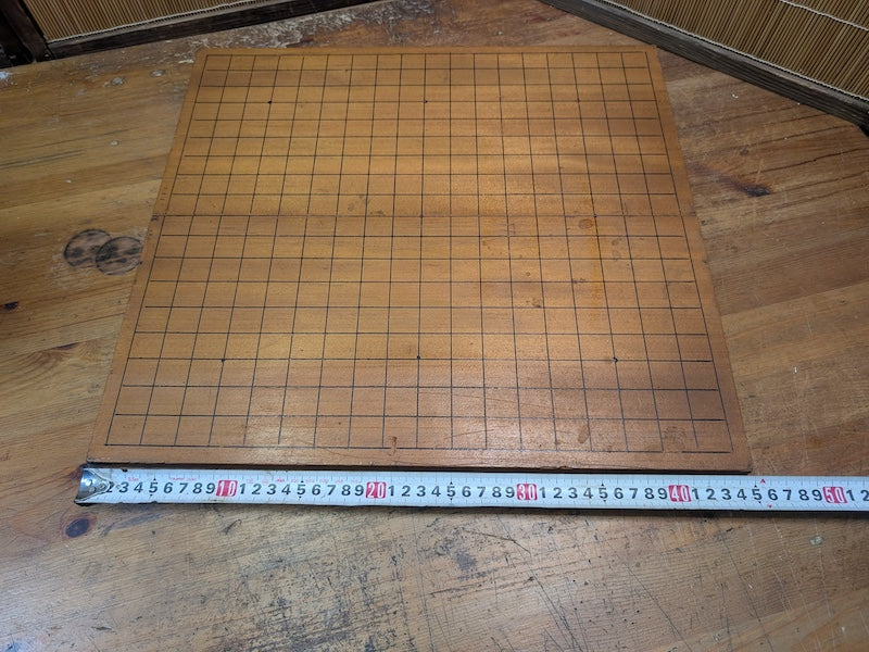 Vintage Japanese Go Folding Board Hand-Engraved Traditional Game Auction JP