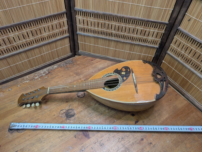 1965 Suzuki Mandolin M-203 Japan Vintage String Instrument Signed Rare