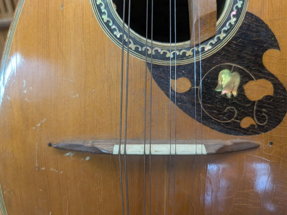 1965 Suzuki Mandolin M-203 Japan Vintage String Instrument Signed Rare
