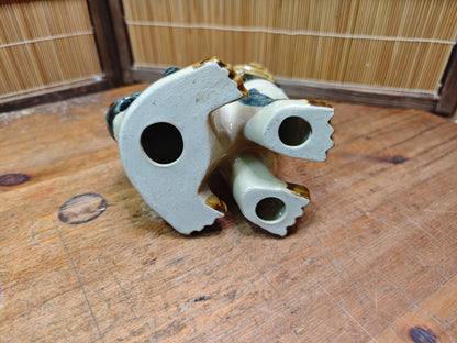Vintage Female Okinawan Shisa Lion Guardian Statue Ceramic Japan Auction