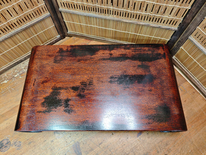 Vintage Japanese Bonsai Display Stand Signed Kadai Lacquered Table