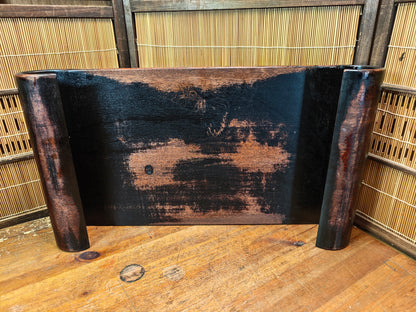 Vintage Japanese Bonsai Display Stand Signed Kadai Lacquered Table