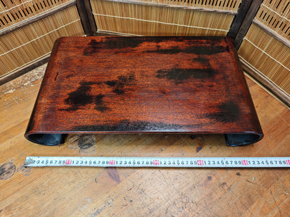 Vintage Japanese Bonsai Display Stand Signed Kadai Lacquered Table
