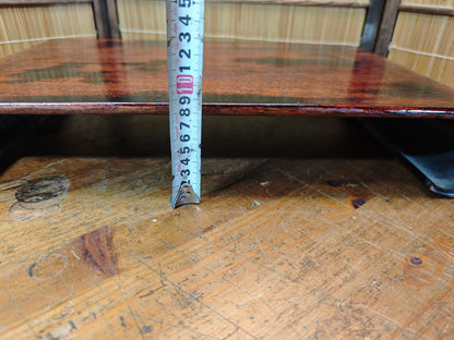 Vintage Japanese Bonsai Display Stand Signed Kadai Lacquered Table