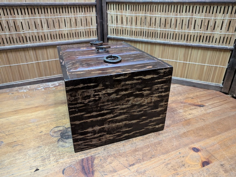Japanese Sakura Wood Ko Bako Chest 3 Drawer Jewelry Storage Box Decor