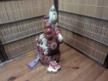 Authentic Japanese Vintage Kutani Ware Shishi Guardian Lion Komainu