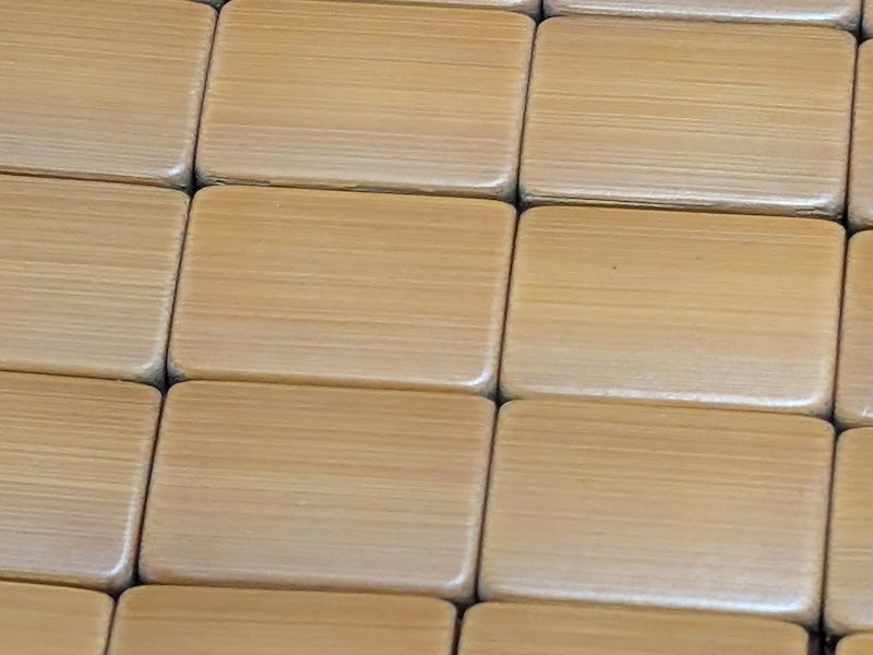 1970s Japanese Mahjong Pai Game Set | 2kg (4.4 lbs) | Resin & Bamboo Tiles | Aluminum Case