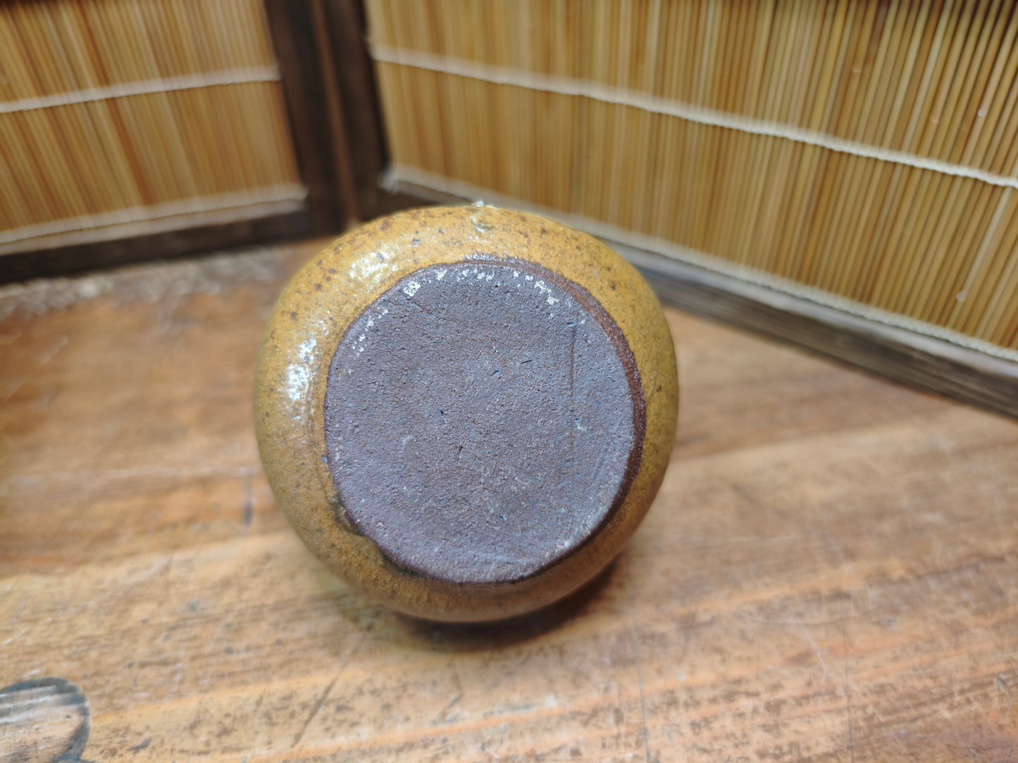 Vintage Bizen Ware Vase 1950s Japanese Pottery Wabi Sabi Ceramic Japan
