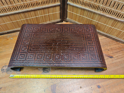 Vintage Japanese Bonsai Display Table Wooden Kadai Stand Japan Auction