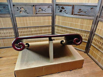 Vintage Japanese Bonsai Table Sakura Wood Kadai Display Stand