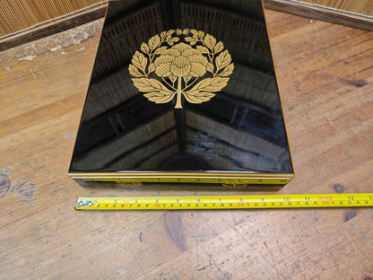 Vintage Japanese Buddhist Prayer Set 1944 Juzu Book Box Temple Rare Art