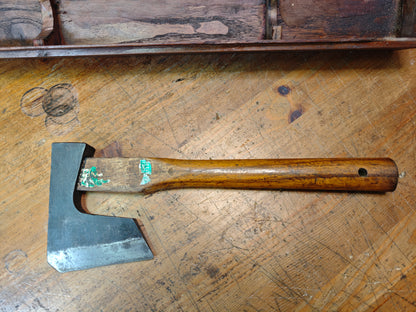 Vintage Japanese Firefighter Ono Axe 1950s Tool Antique Wood Box Rare