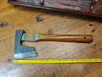 Vintage Japanese Firefighter Ono Axe 1950s Tool Antique Wood Box Rare