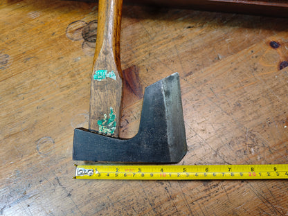 Vintage Japanese Firefighter Ono Axe 1950s Tool Antique Wood Box Rare