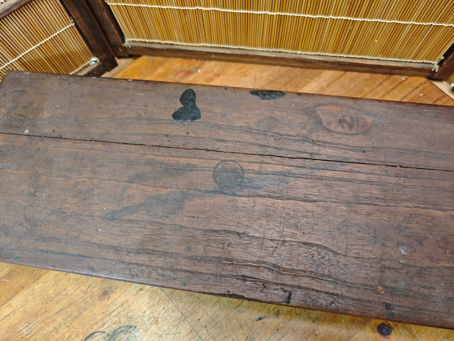 Vintage Japanese Firefighter Ono Axe 1950s Tool Antique Wood Box Rare