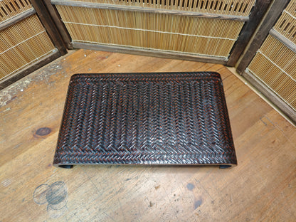 Vintage Japanese Kadai Bonsai Table 1950s Wood Lacquer Stand Rare Art