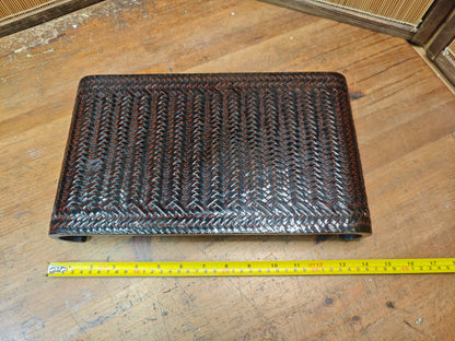 Vintage Japanese Kadai Bonsai Table 1950s Wood Lacquer Stand Rare Art