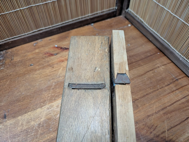 Vintage Japanese Kanna Plane Set Carpenter Hand Tools Wood & Steel
