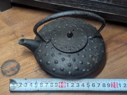 Japanese Nambu Cast Iron Teapot Handmade Tetsubin Vintage Unused