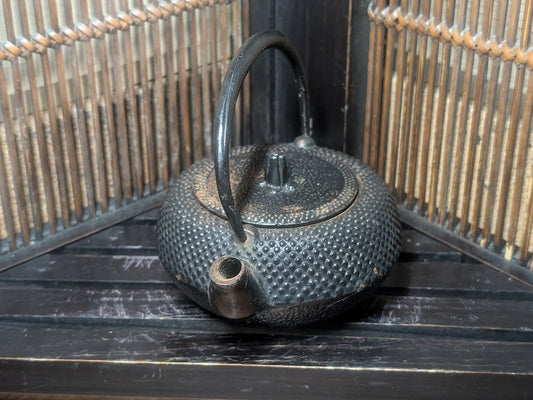 Japanese Nambu Cast Iron Teapot 1950s Unused Authentic  Made in Japan