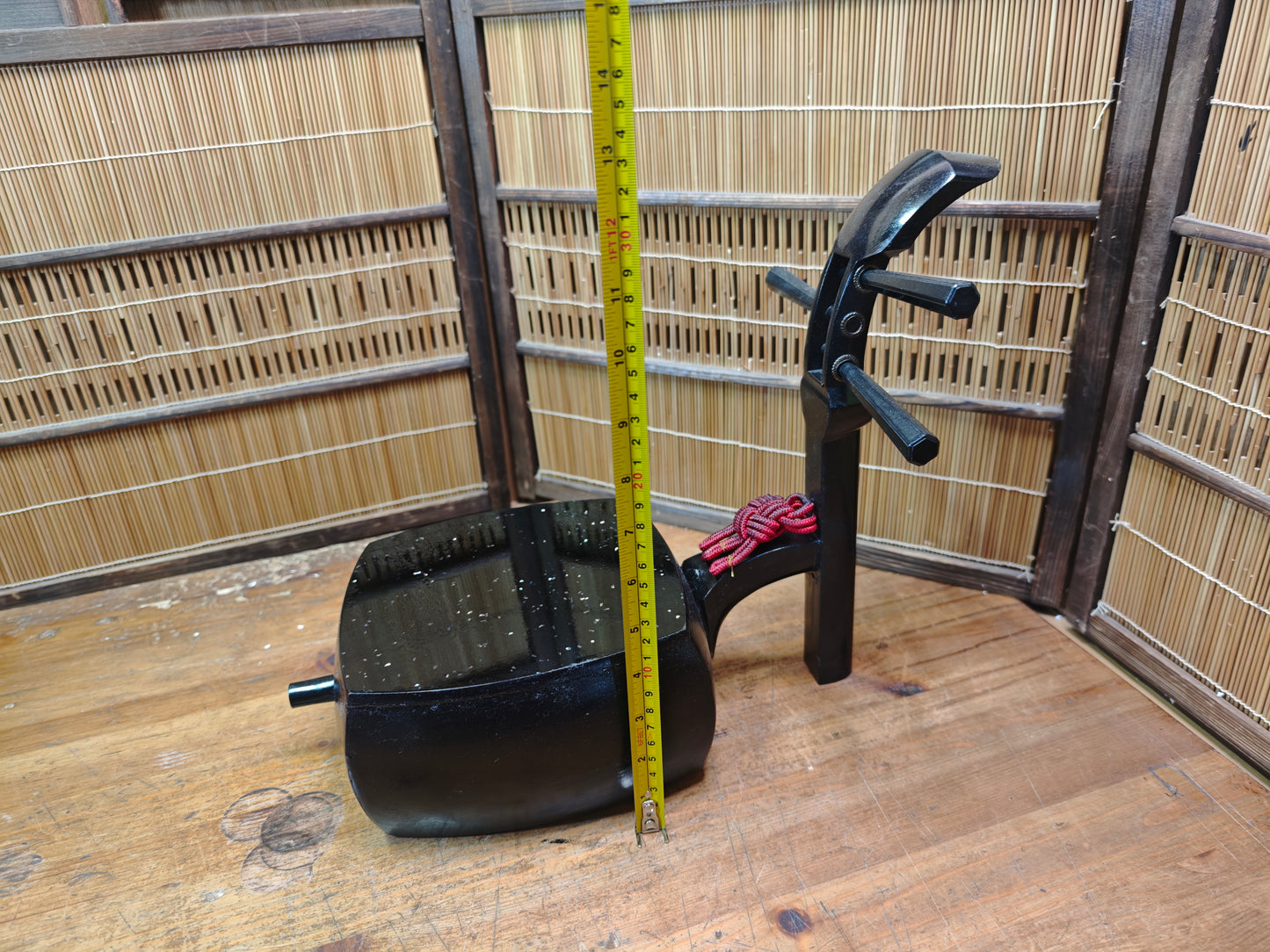 Vintage Japanese Shamisen Bonsai Table Raden Inlay Kadai Display Stand