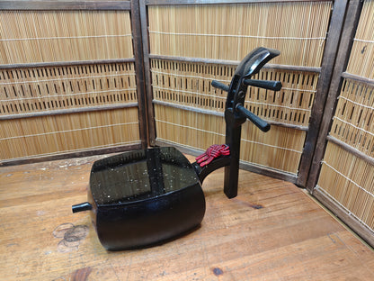 Vintage Japanese Shamisen Bonsai Table Raden Inlay Kadai Display Stand