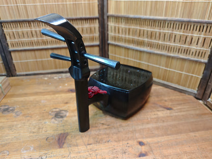 Vintage Japanese Shamisen Bonsai Table Raden Inlay Kadai Display Stand