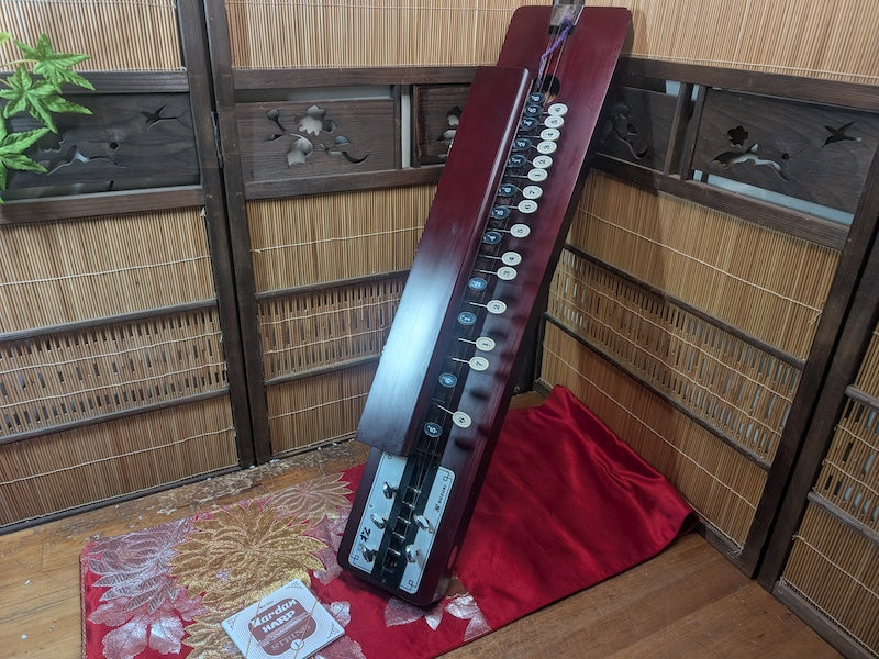 Vintage Suzuki Taisho Koto 1980s Japanese String Instrument