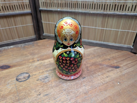 Vintage USSR Matryoshka Doll 1970s Russian Nesting Set Made in USSR Auction Japan