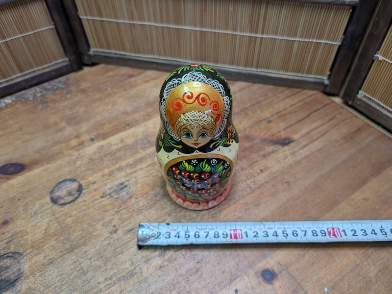 Vintage USSR Matryoshka Doll 1970s Russian Nesting Set Made in USSR Auction Japan